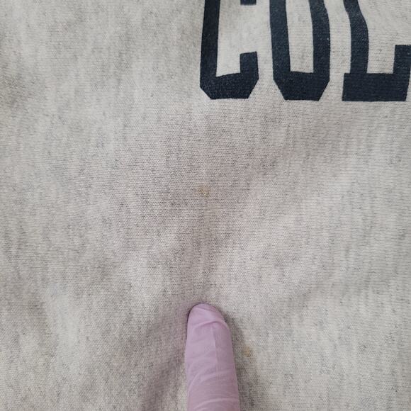 Vintage Y2K Gettysburg College Sweatshirt Womens Small 20x24 Baggy - Picture 9 of 16